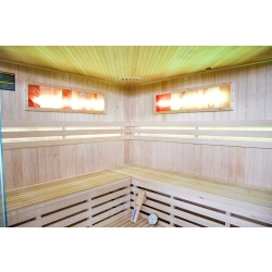 Sauna sucha z piecem MO-EA4 4/5-osobowa 200x180x200cm 8kW